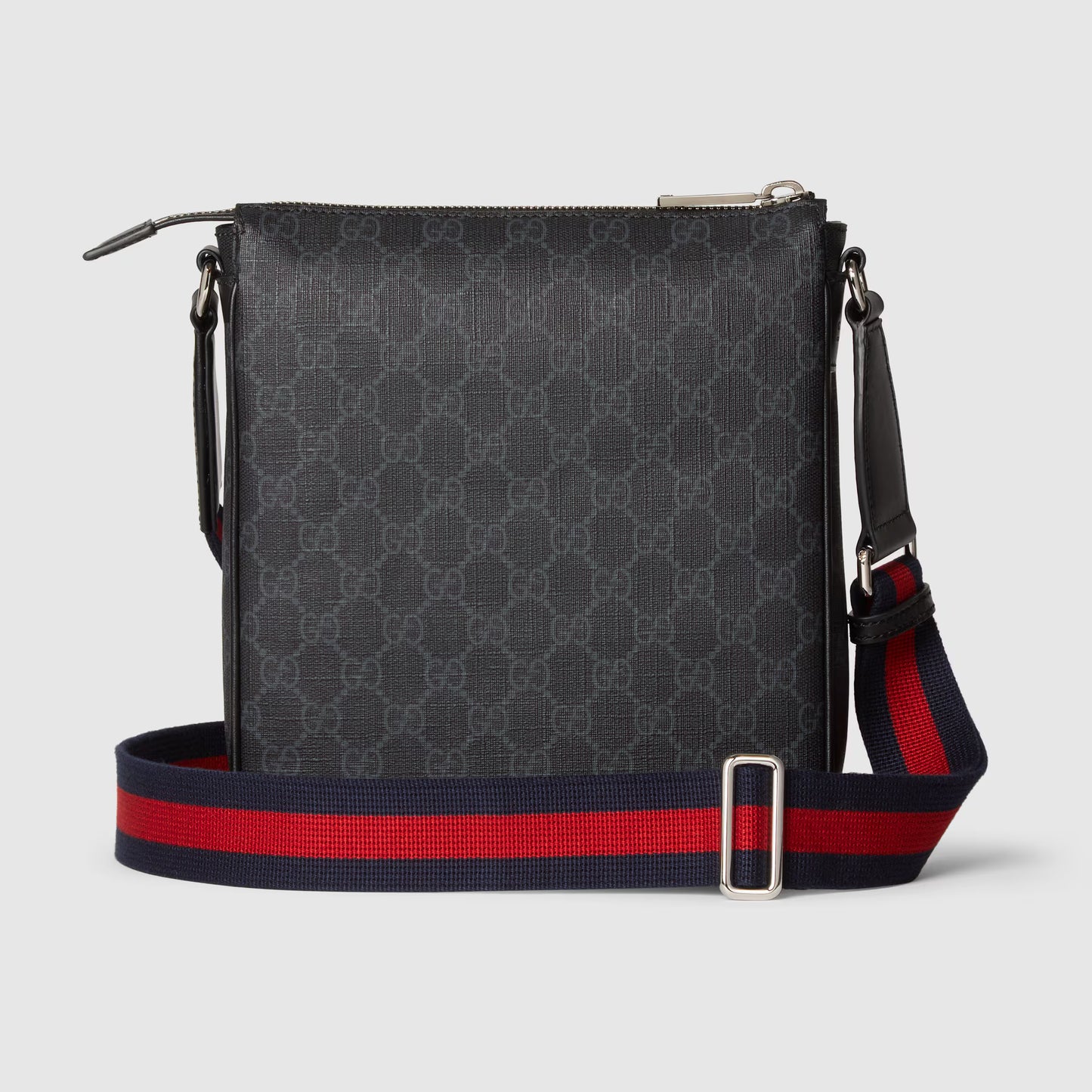 GUCCI SMALL GG CROSSBODY BAG MEN - BLACK