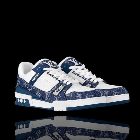 LV Trainer Sneaker - Denim