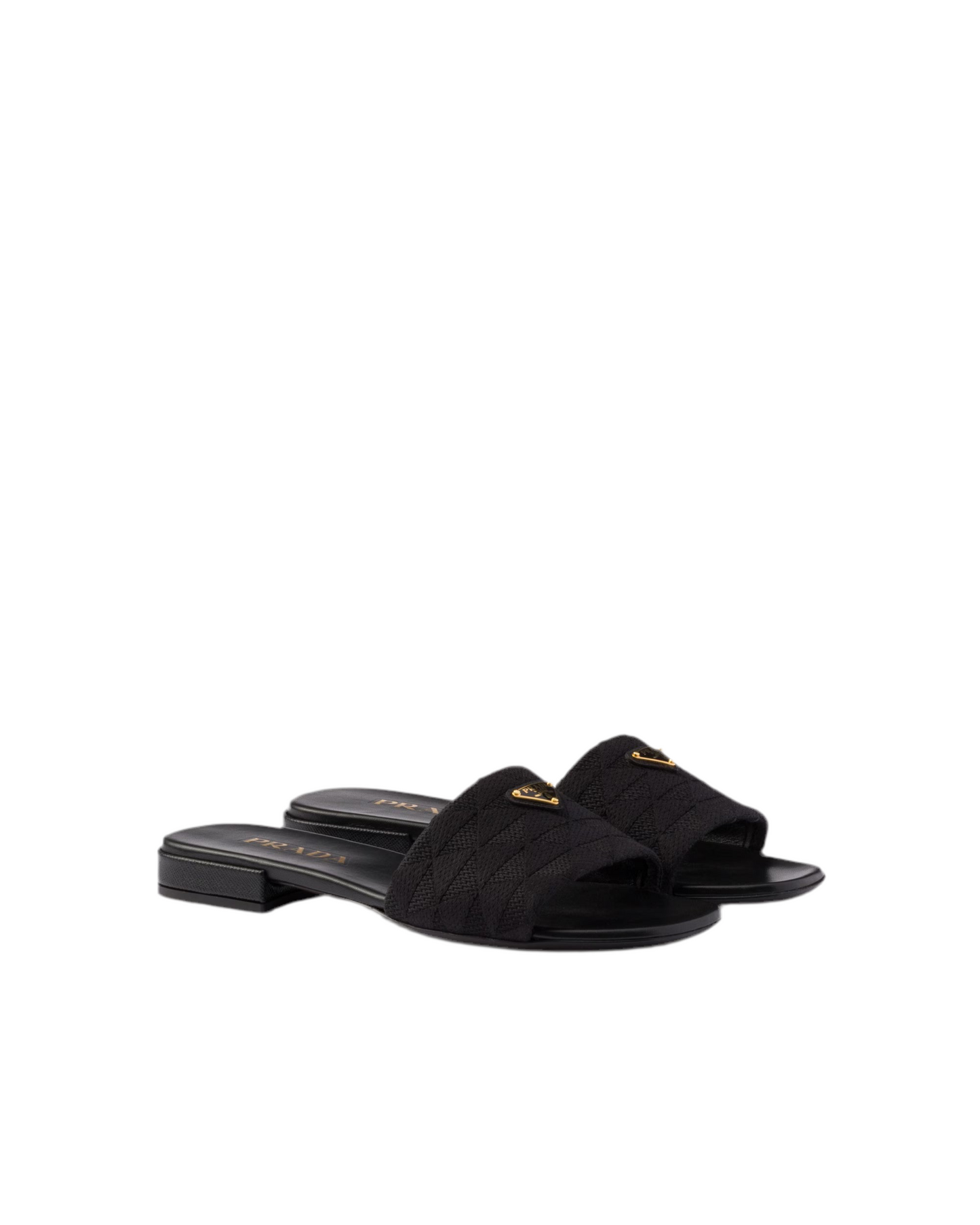 EMBROIDERED FABRIC SLIDES