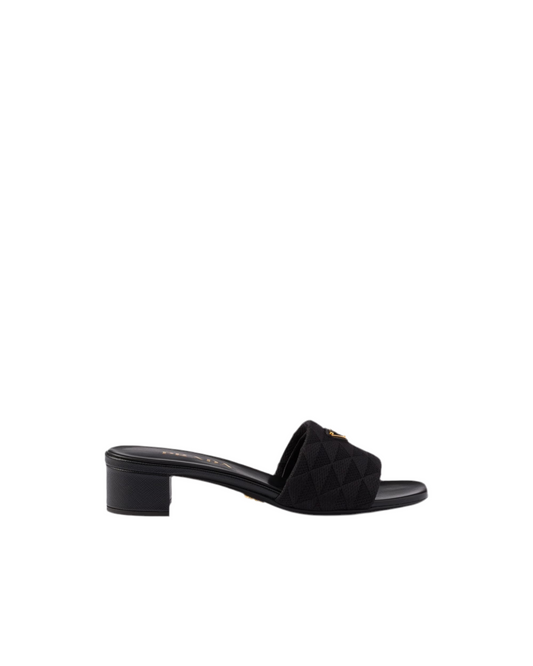 EMBROIDERED FABRIC SANDALS