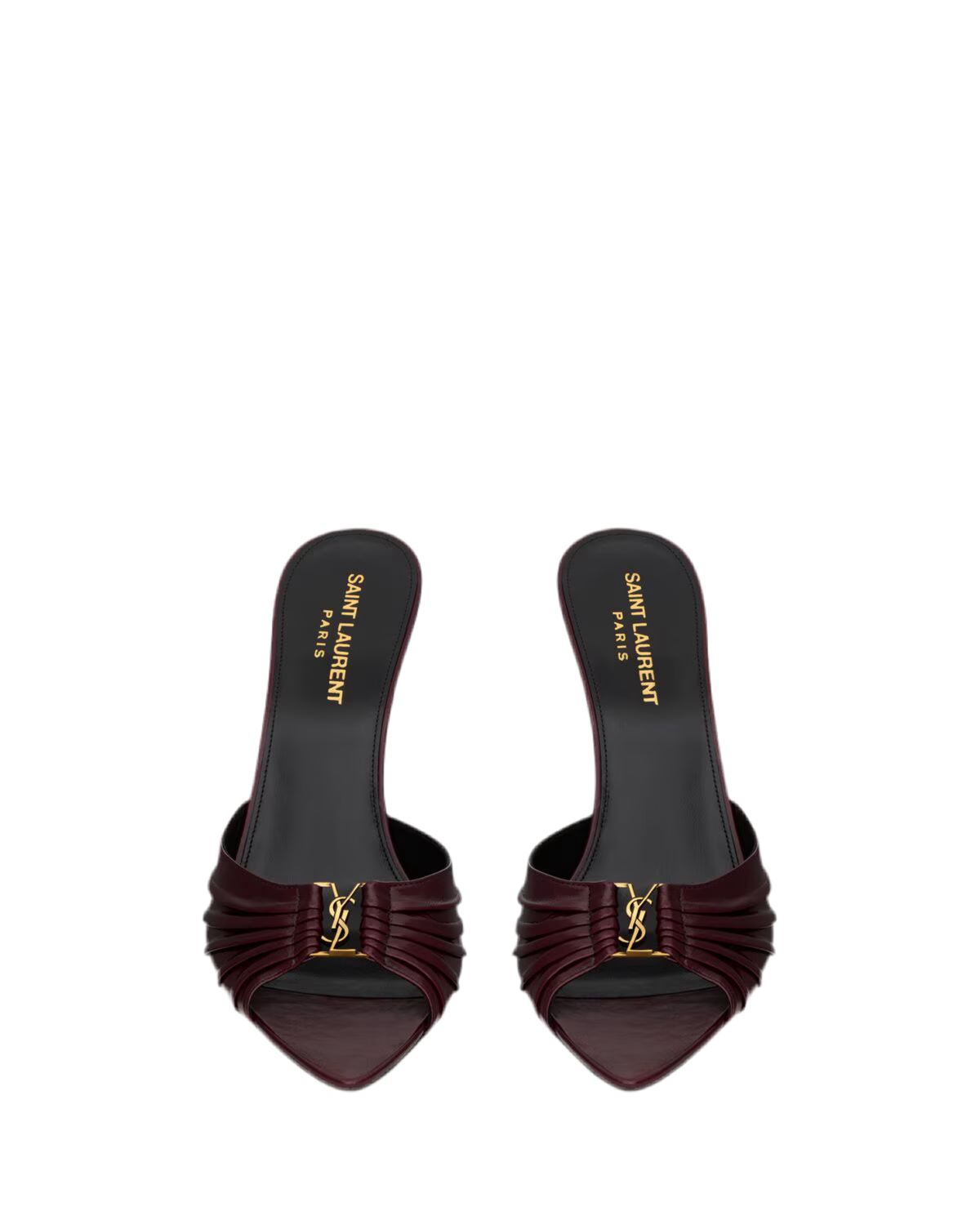 BABYLONE MULES IN SMOOTH LEATHER