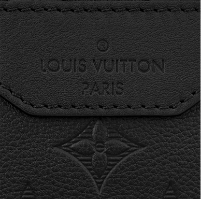LOUIS VUITTON TRIO MONOGRAM MESSENGER BAG MENS - BLACK
