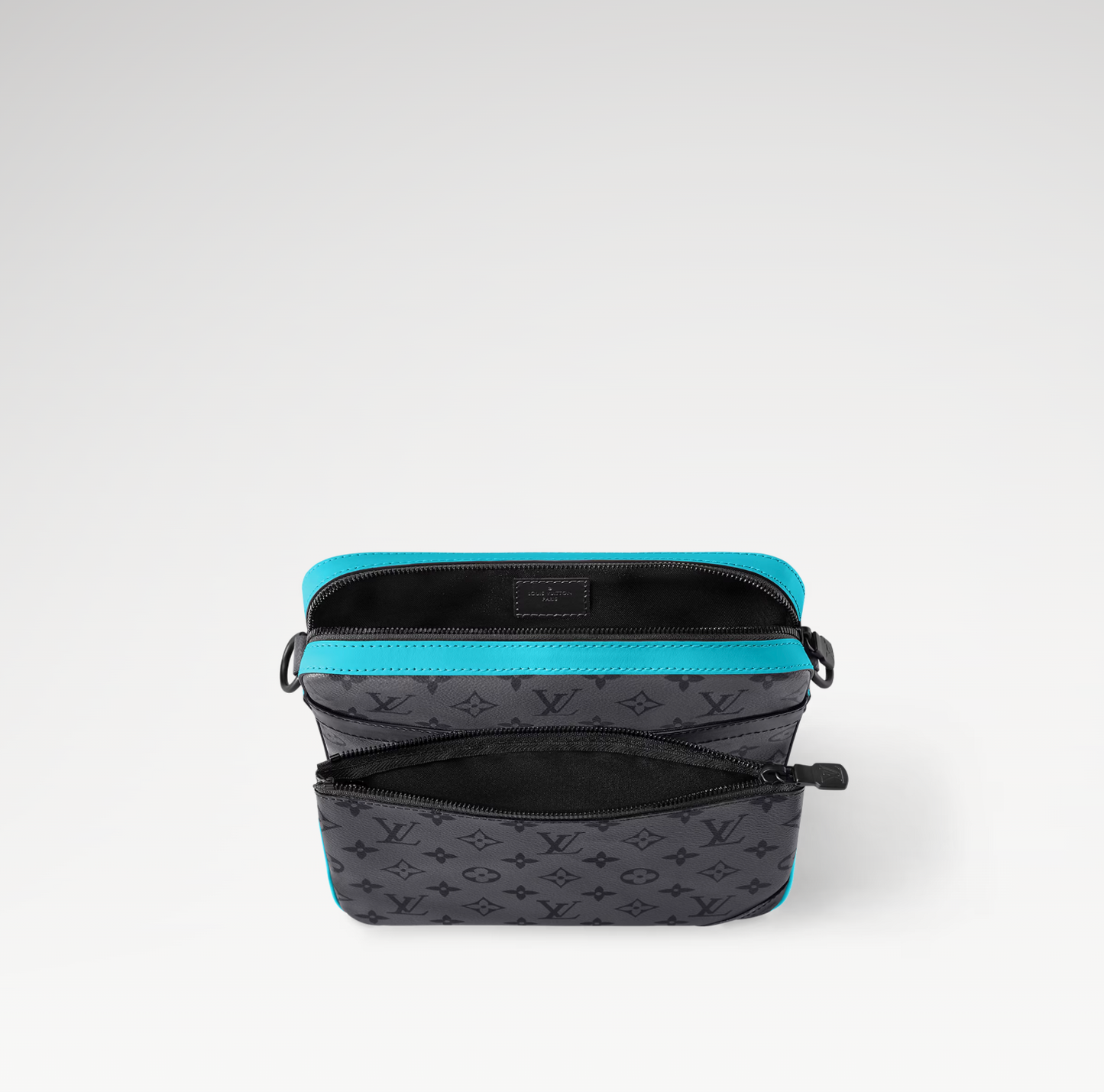 LOUIS VUITTON TRIO MESSENGER BAG MENS - GREY/BLUE